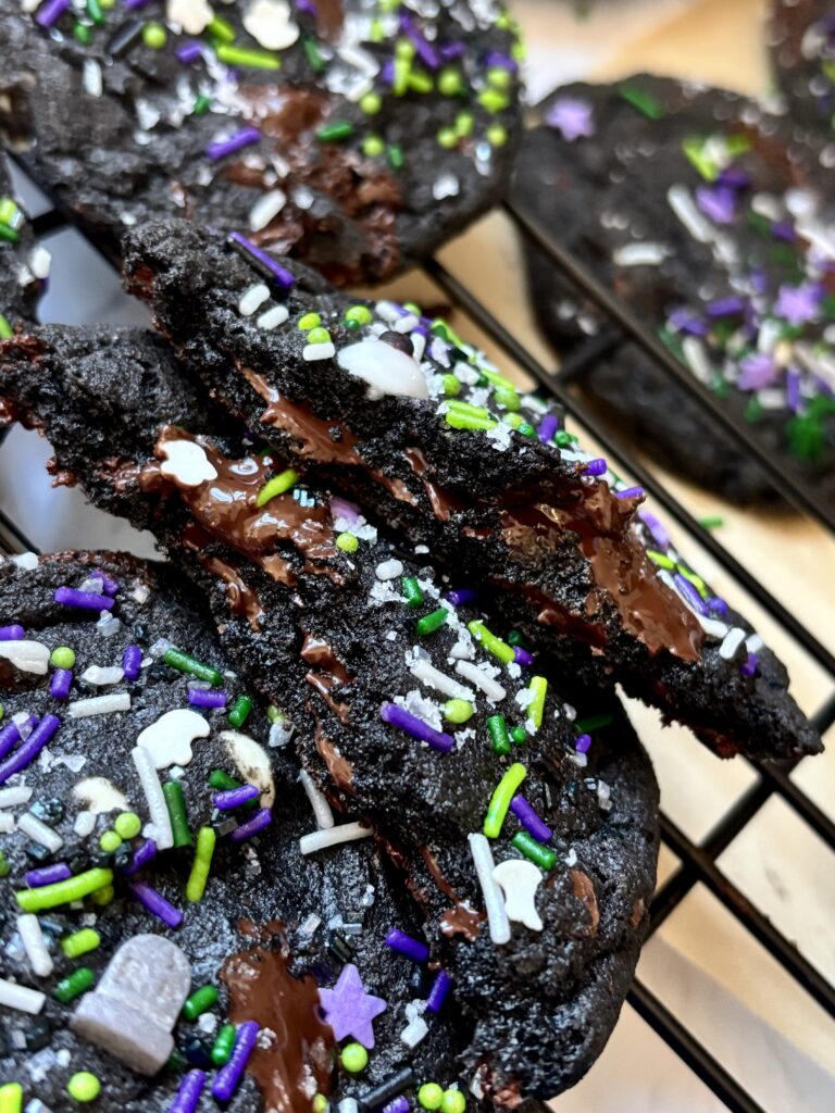 Black Cocoa Chocolate Chip Cookie