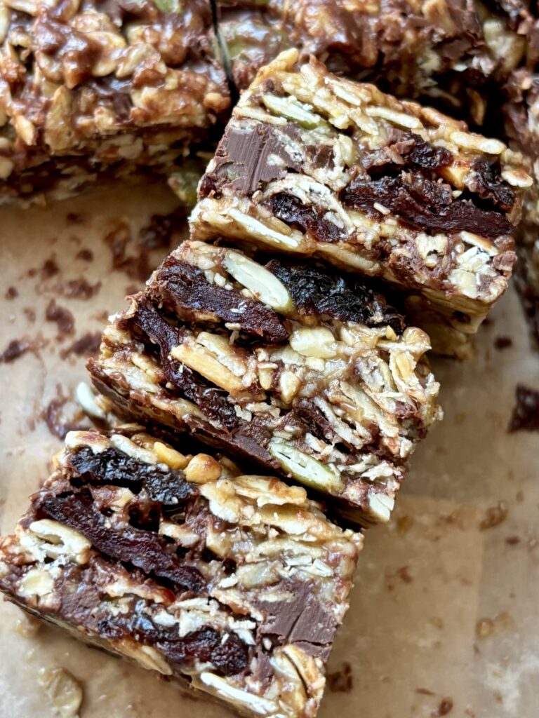Dark Chocolate Cherry Oat Bites