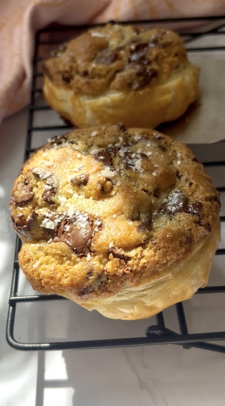 Chocolate Chip Cookie Pastry Swirl