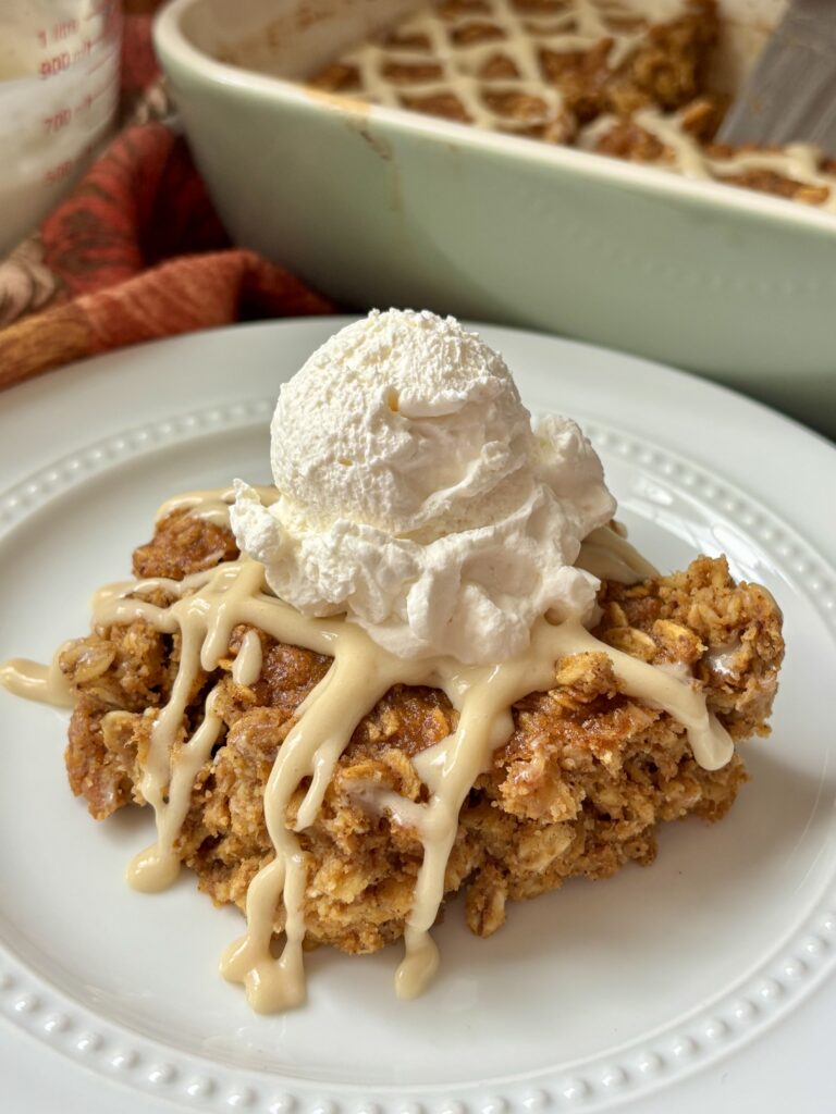 Pumpkin Pie Baked Oats