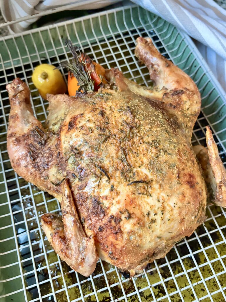 Perfectly Roasted Whole Chicken