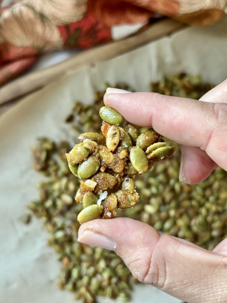 Candied Pumpkin Seeds