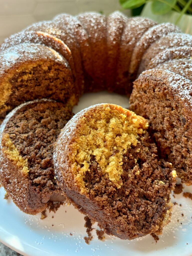 Pumpkin Swirl Bundt Cake