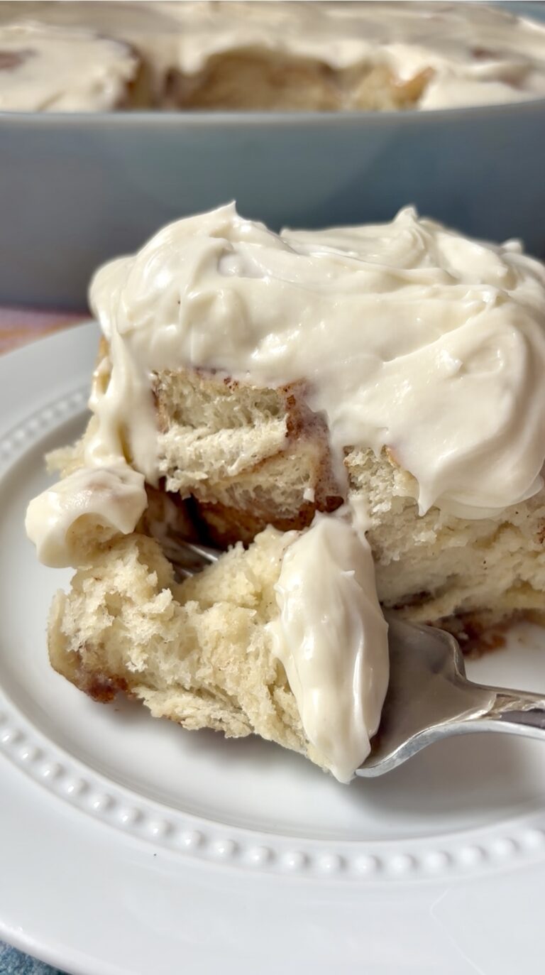 Homemade Cinnamon Rolls with Cream Cheese Icing