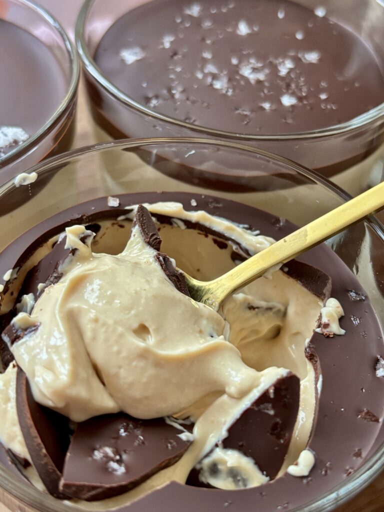 High Protein Peanut Butter Mousse Cups
