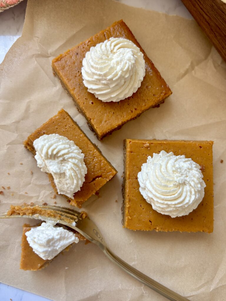 Pumpkin Pie Bars