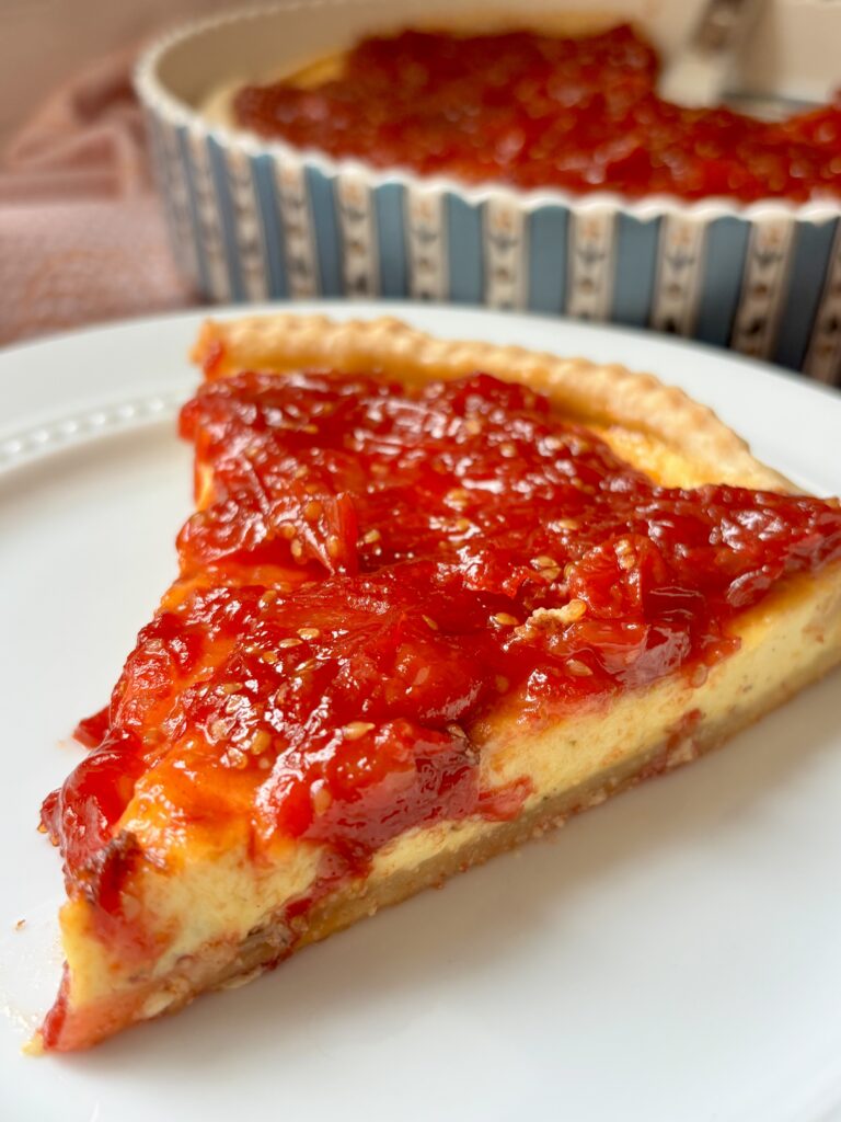 Tomato & Goat Cheese Tart