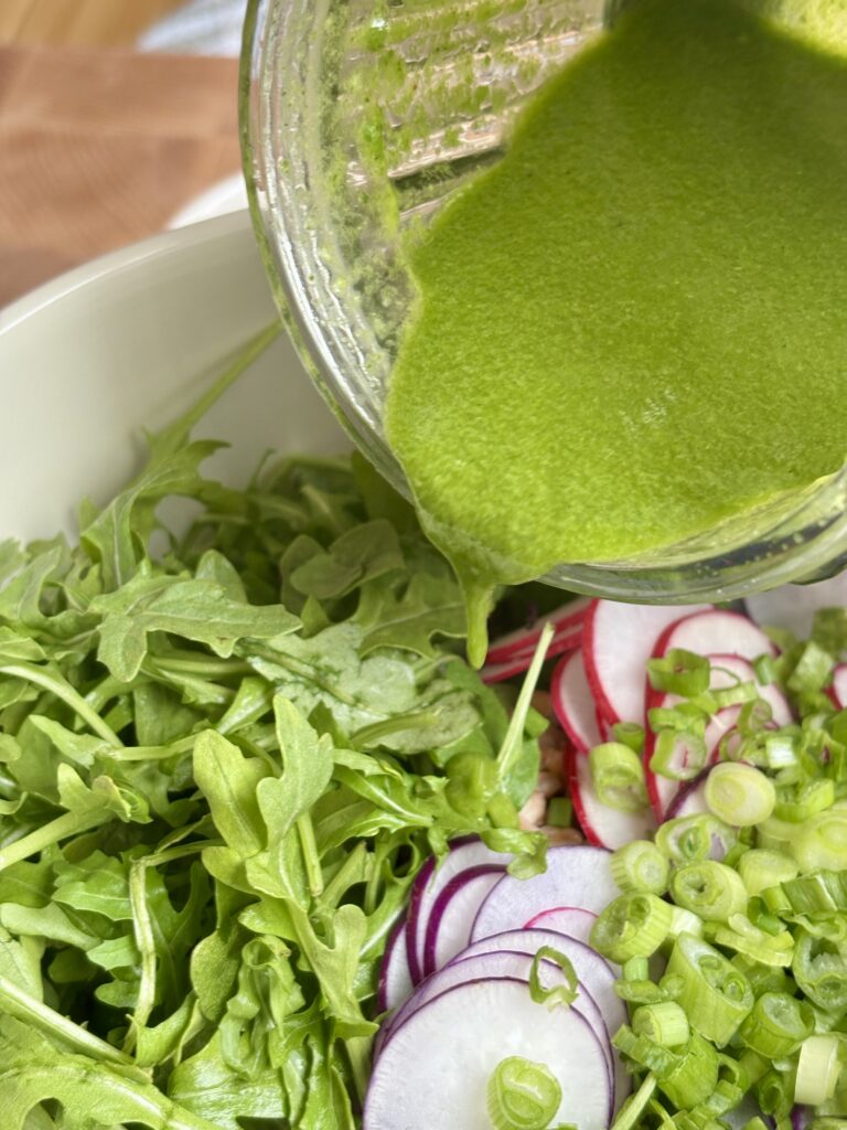 Basil Mint Vinaigrette