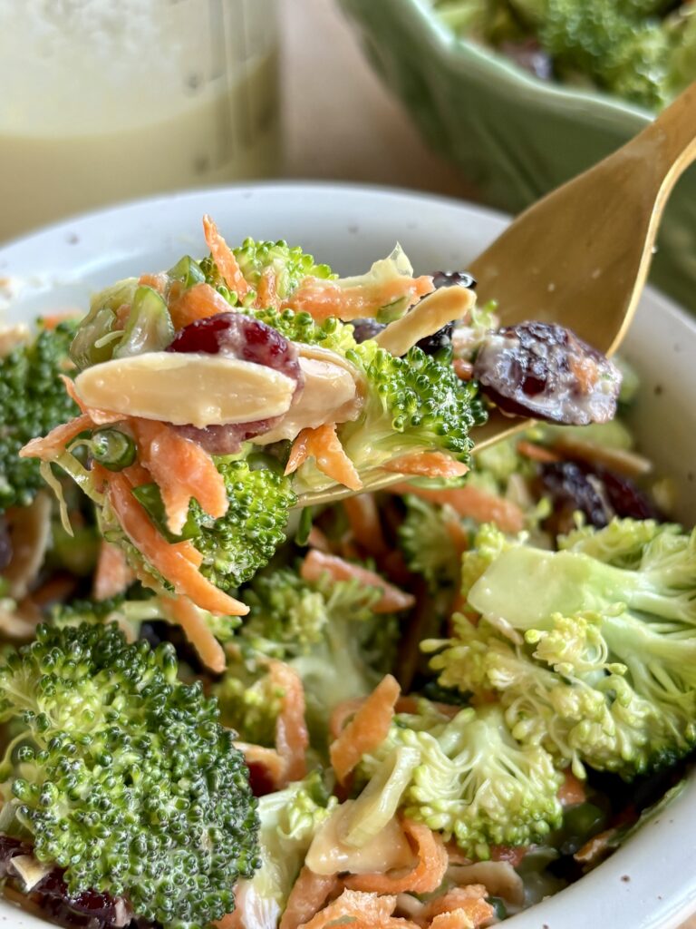 Sweet Onion Broccoli Salad