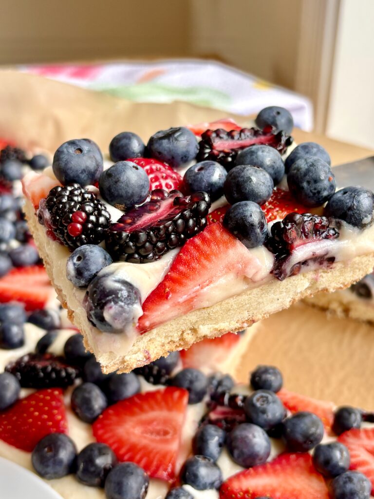 Sugar Cookie Berry Bars